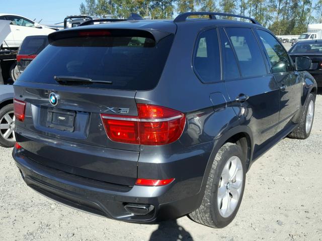 5UXZV8C56CL426162 - 2012 BMW X5 XDRIVE5 CHARCOAL photo 4