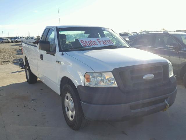 1FTRF12286NA40607 - 2006 FORD F150 WHITE photo 1