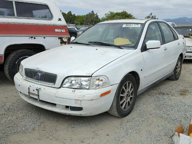 YV1VS27573F975491 - 2003 VOLVO S40 1.9T WHITE photo 2