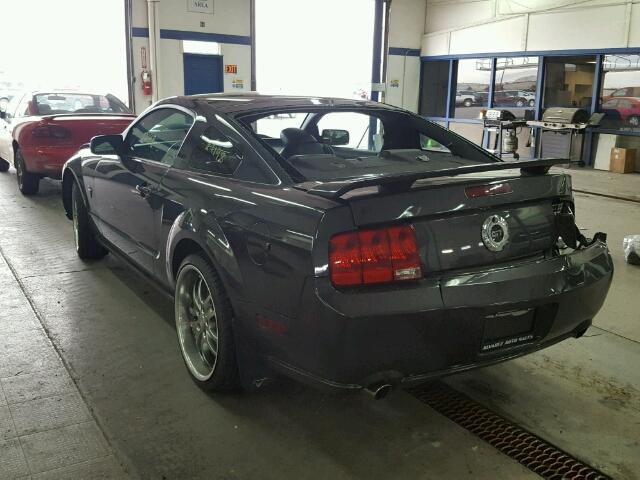 1ZVHT82H495107402 - 2009 FORD MUSTANG GT GRAY photo 3