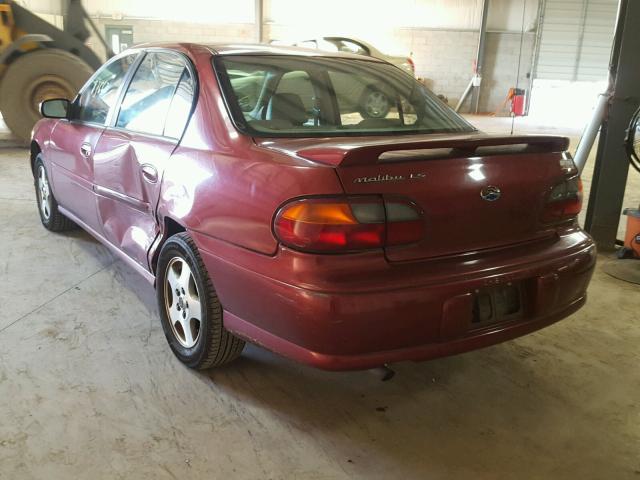 1G1NE52J43M699326 - 2003 CHEVROLET MALIBU LS 栗色 照片 3