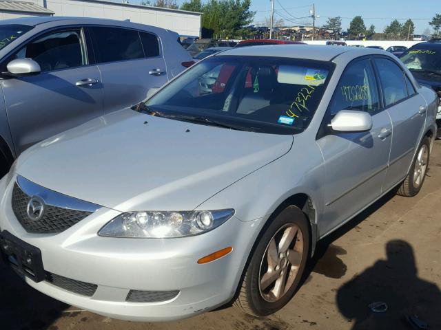 1YVFP80C645N24884 - 2004 MAZDA 6 I SILVER photo 2