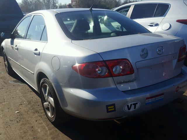 1YVFP80C645N24884 - 2004 MAZDA 6 I SILVER photo 3