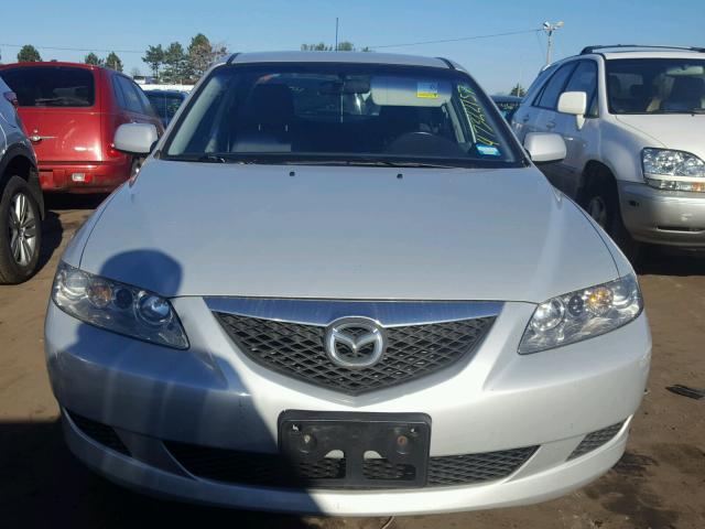 1YVFP80C645N24884 - 2004 MAZDA 6 I SILVER photo 9