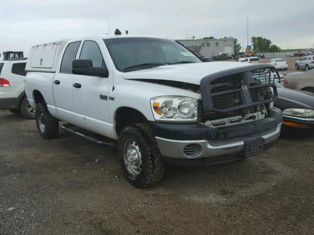 3D7KS28D17G853797 - 2007 DODGE RAM 2500 S თეთრი ფოტო 1