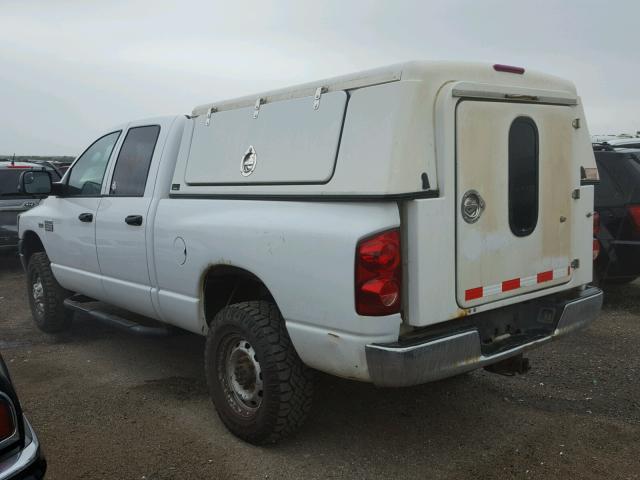 3D7KS28D17G853797 - 2007 DODGE RAM 2500 S თეთრი ფოტო 3