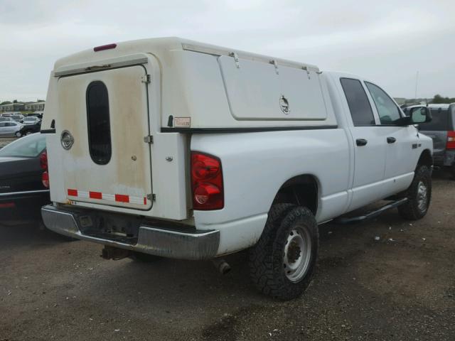 3D7KS28D17G853797 - 2007 DODGE RAM 2500 S თეთრი ფოტო 4