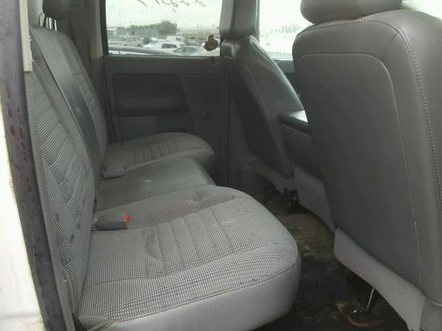3D7KS28D17G853797 - 2007 DODGE RAM 2500 S თეთრი ფოტო 6