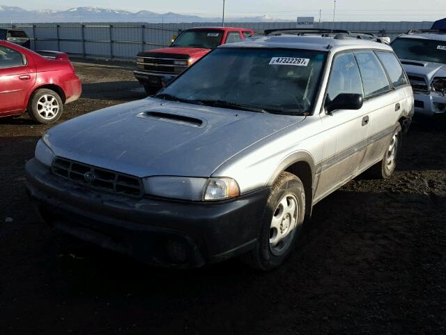 4S3BG6851X7647421 - 1999 SUBARU LEGACY OUT SILVER photo 2