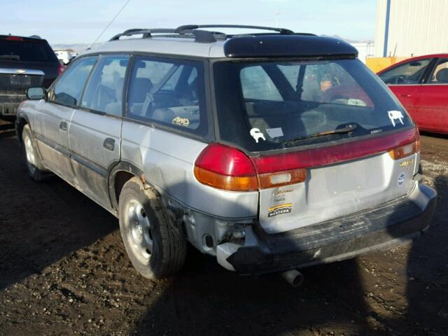 4S3BG6851X7647421 - 1999 SUBARU LEGACY OUT SILVER photo 3