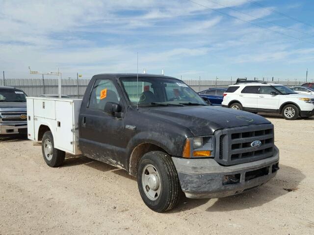 1FTNF20565EB86990 - 2005 FORD F250 SUPER BLACK photo 1