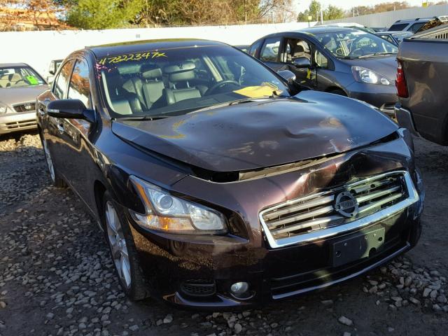 1N4AA5APXCC830004 - 2012 NISSAN MAXIMA S BLACK photo 1