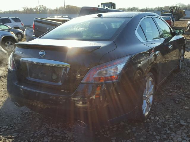 1N4AA5APXCC830004 - 2012 NISSAN MAXIMA S BLACK photo 4