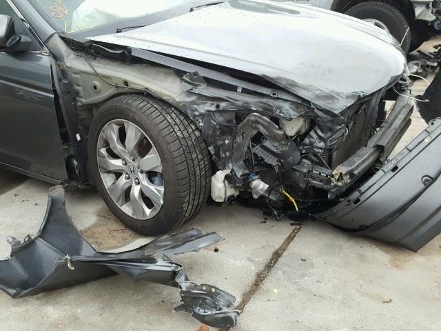 1HGCP368X9A022488 - 2009 HONDA ACCORD EXL GRAY photo 9