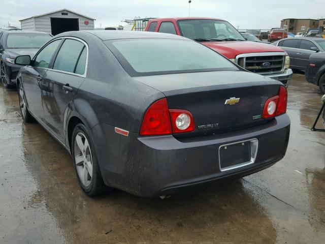1G1ZC5EU5BF181824 - 2011 CHEVROLET MALIBU 1LT CHARCOAL photo 3