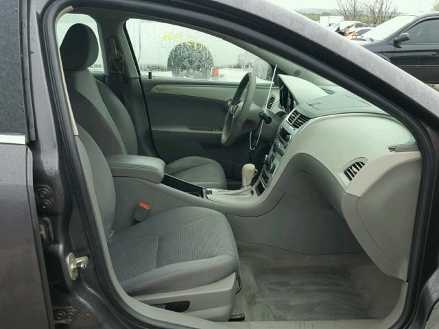 1G1ZC5EU5BF181824 - 2011 CHEVROLET MALIBU 1LT CHARCOAL photo 5