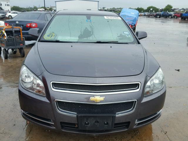 1G1ZC5EU5BF181824 - 2011 CHEVROLET MALIBU 1LT CHARCOAL photo 9