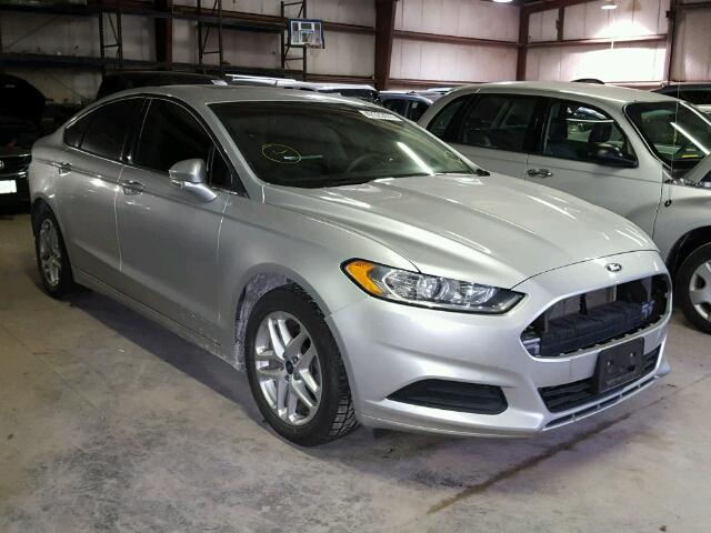 3FA6P0HR1DR218484 - 2013 FORD FUSION SE SILVER photo 1