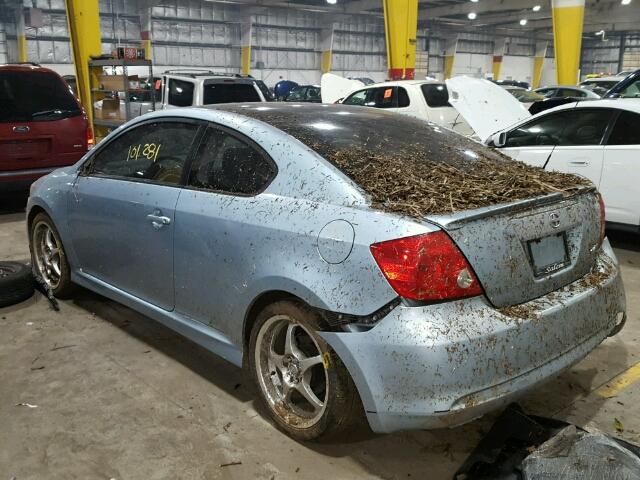 JTKDE167350031031 - 2005 TOYOTA SCION TC 蓝色 照片 3