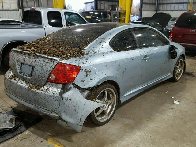 JTKDE167350031031 - 2005 TOYOTA SCION TC 蓝色 照片 4