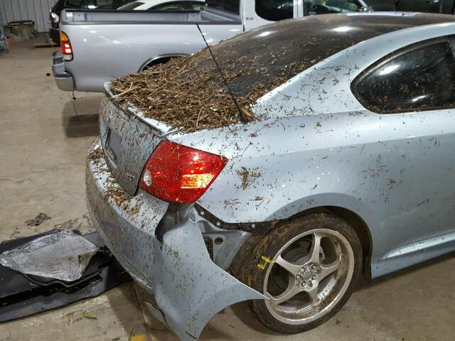 JTKDE167350031031 - 2005 TOYOTA SCION TC 蓝色 照片 9