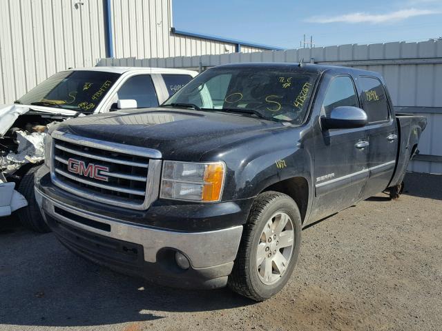 3GTP1VE03CG224557 - 2012 GMC SIERRA C15 BLACK photo 2