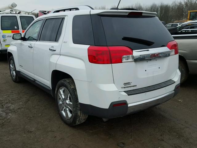 2GKALTEK5F6344080 - 2015 GMC TERRAIN SL WHITE photo 3