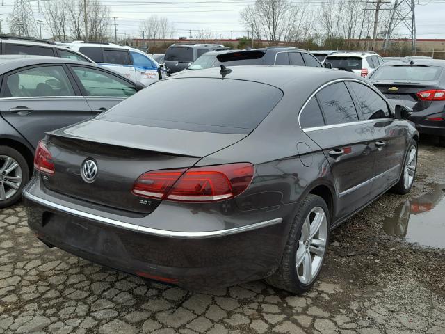 WVWBN7AN0DE519605 - 2013 VOLKSWAGEN CC SPORT CHARCOAL photo 4