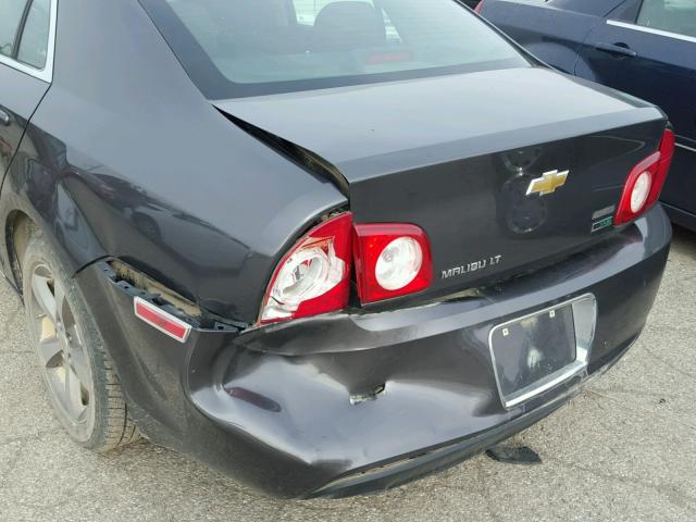 1G1ZC5EU7BF192372 - 2011 CHEVROLET MALIBU 1LT 黑色 照片 9