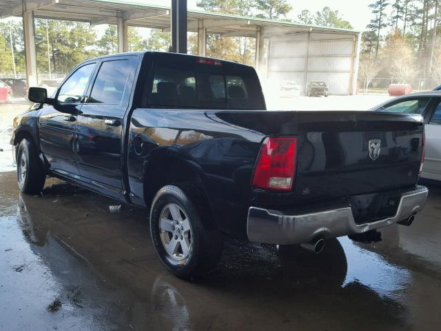 1D3HB13TX9S736087 - 2009 DODGE RAM 1500 BLACK photo 3