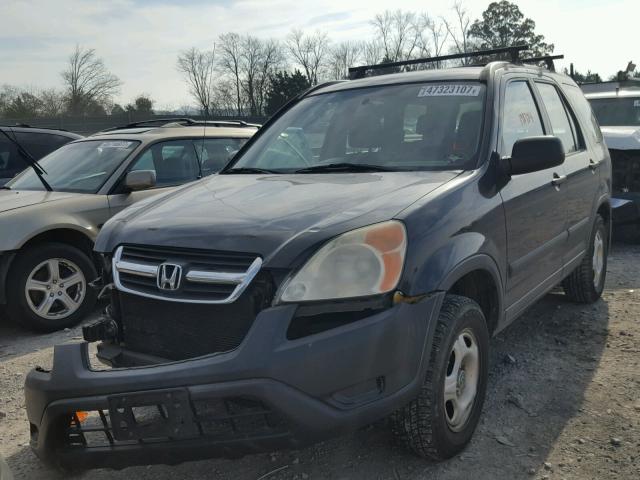 JHLRD68453C014469 - 2003 HONDA CR-V LX GRAY photo 2