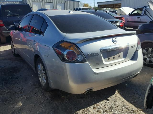 1N4AL2APXAN454124 - 2010 NISSAN ALTIMA BAS SILVER photo 3