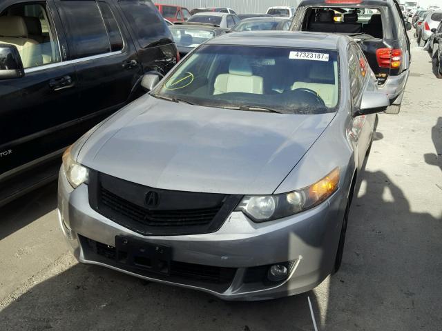 JH4CU26669C020756 - 2009 ACURA TSX SILVER photo 2