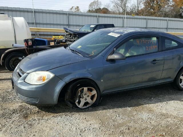 1G1AK15F967654067 - 2006 CHEVROLET COBALT LS BLUE photo 9