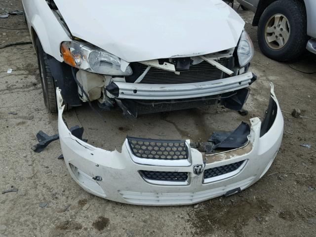 1B3EL46XX5N672703 - 2005 DODGE STRATUS SX WHITE photo 9