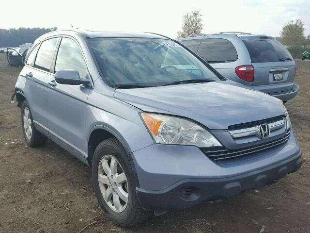 JHLRE38767C057472 - 2007 HONDA CR-V EXL BLUE photo 1