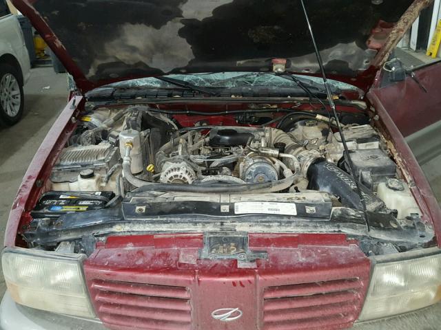 1GHDT13W3X2724143 - 1999 OLDSMOBILE BRAVADA RED photo 7