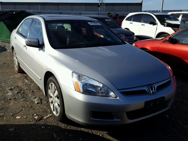 1HGCM66516A013366 - 2006 HONDA ACCORD SILVER photo 1