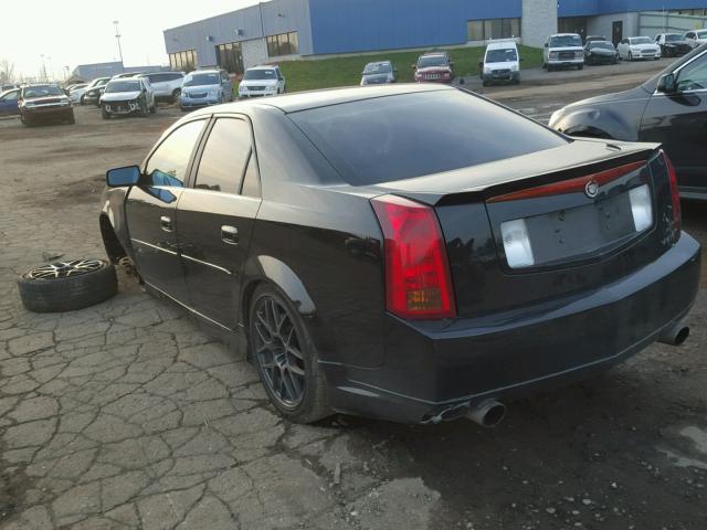 1G6DM57N330141236 - 2003 CADILLAC CTS BLACK photo 3