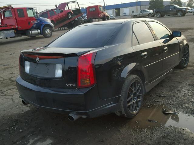 1G6DM57N330141236 - 2003 CADILLAC CTS BLACK photo 4