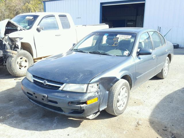 JN1CA21D1VT859162 - 1997 NISSAN MAXIMA GLE GREEN photo 2