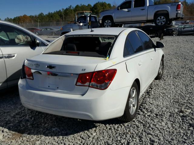 1G1PE5SC7C7322370 - 2012 CHEVROLET CRUZE LT WHITE photo 4