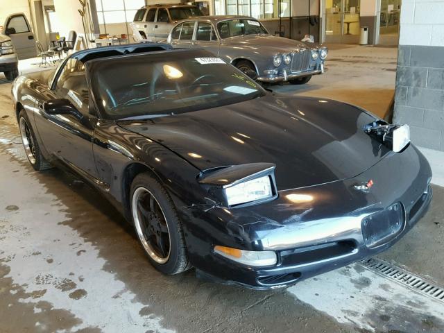 1G1YY22GXW5118188 - 1998 CHEVROLET CORVETTE BLACK photo 1