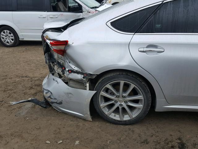 4T1BK1EBXEU129040 - 2014 TOYOTA AVALON BAS SILVER photo 9