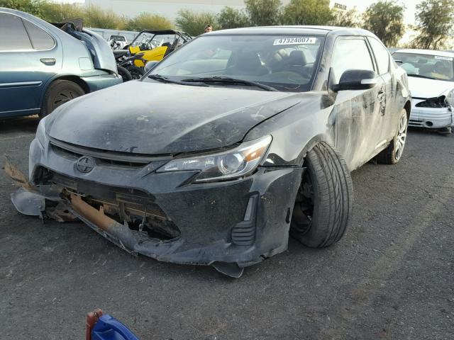 JTKJF5C71E3070355 - 2014 TOYOTA SCION TC 黑色 照片 2