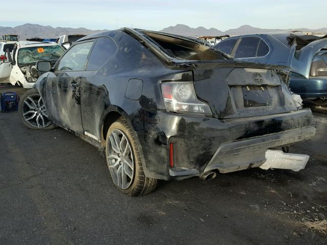 JTKJF5C71E3070355 - 2014 TOYOTA SCION TC 黑色 照片 3