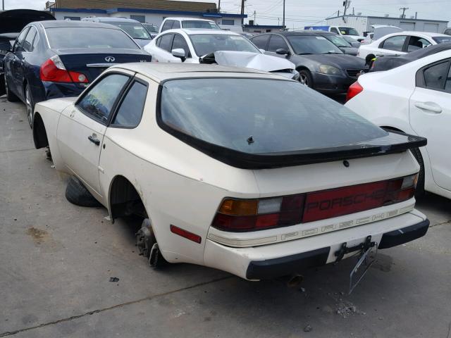 WP0AA0940FN458589 - 1985 PORSCHE 944 CREAM photo 3