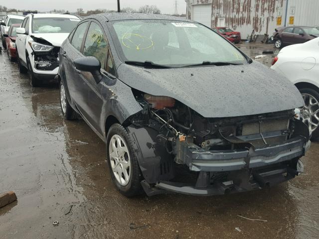 3FADP4BJ2BM164687 - 2011 FORD FIESTA SE GRAY photo 1