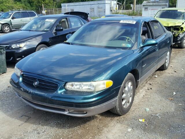 2G4WF5218X1624361 - 1999 BUICK REGAL GS Կանաչ լուսանկար 2