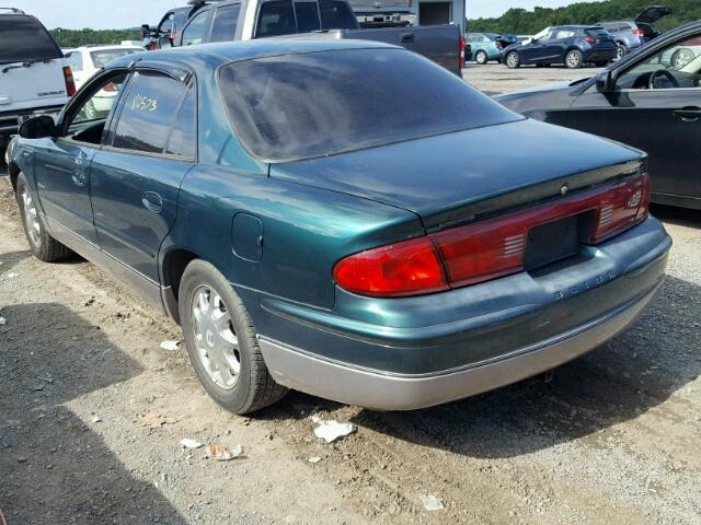 2G4WF5218X1624361 - 1999 BUICK REGAL GS Կանաչ լուսանկար 3